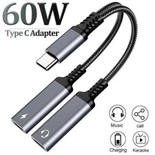 OTG 2IN1 USB-C Splitter Dual