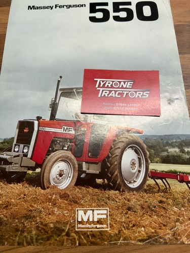 Massey ferguson 550 tractor - massey,