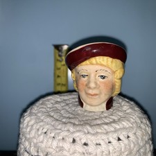 Vtg 1980s Miniature Toby Jug