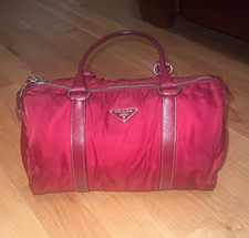 Prada Burgandy Tessuto City
