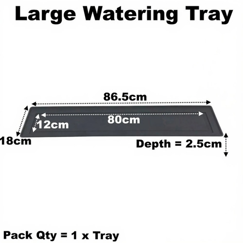 Large plant pot - drip, watering