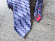 Patterned 100% Silk Tie by