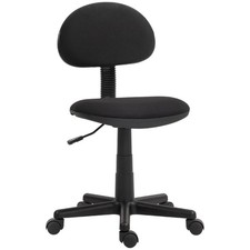 HOMCOM Armless Office Chair