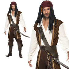 High Seas Mens Pirate Costume
