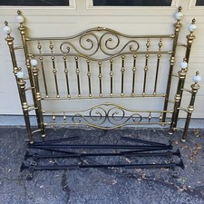 Queen Brass Bed Headboard