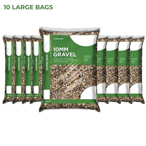 10mm pea gravel - pea, bags