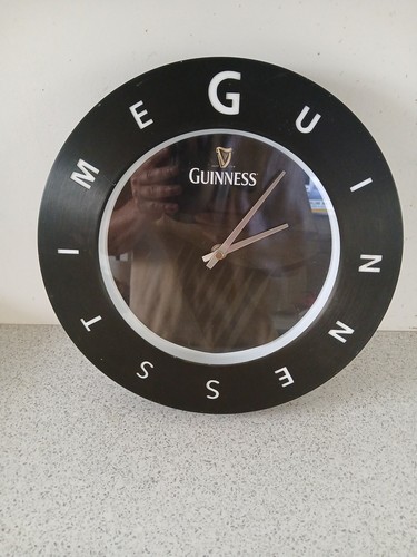 Black guinness time - black, quartz