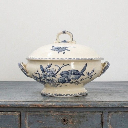 Antique soup bowl - antique, xlxth