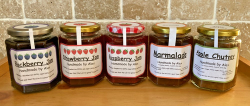 Homemade jams marmalade - homemade, &