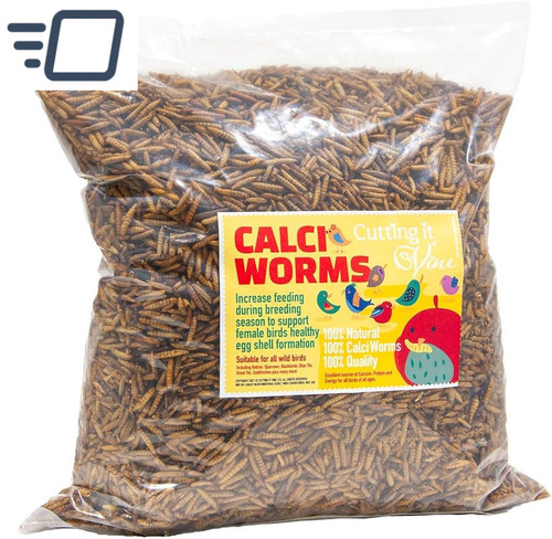 Dried calciworms for garden - calciworms,