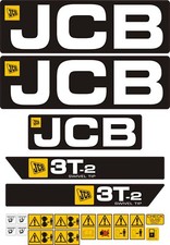 JCB 3T-2 Swivel Tip Dumper Decal Set