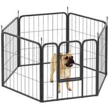 PawHut Six-Panel Dog Playpen