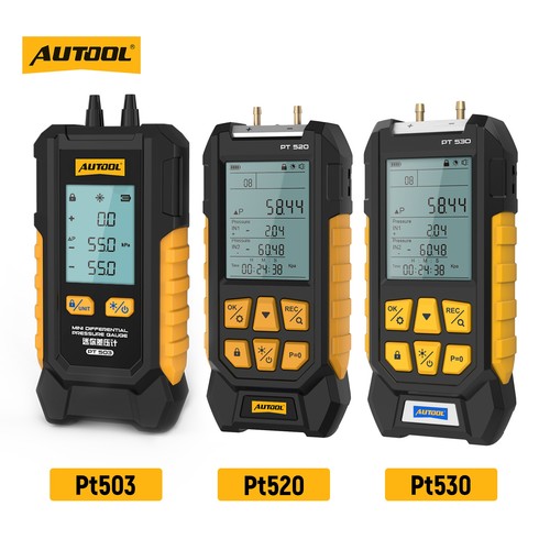 Digital manometer dual port - digital,