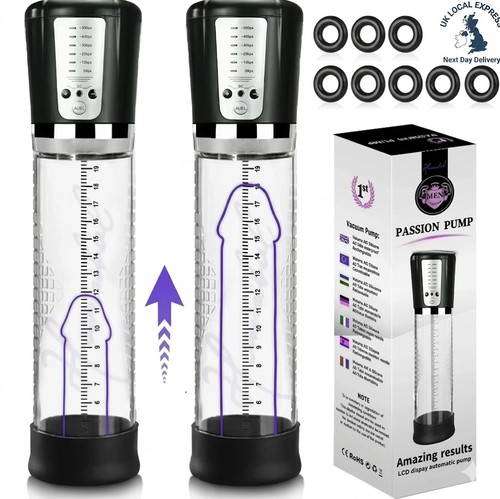Suction electric vacuum penis - suction,