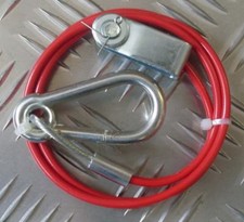 CLEVIS BREAKAWAY SAFETY CABLE COMPATIBLE WITH KNOTT AVONRIDE COUPLINGS