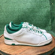 Vintage 2007 Adidas Court Pro Stan Smith White Green Tennis Shoes Size 10 US