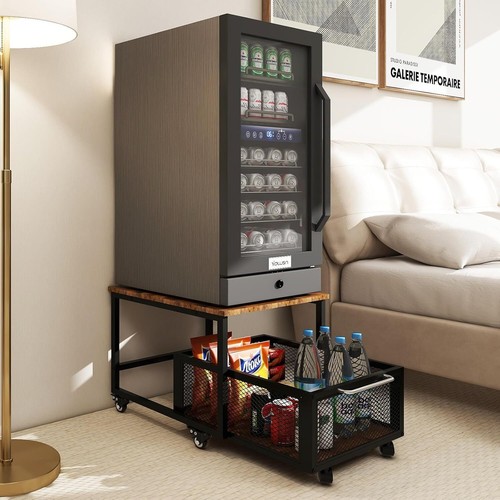 Mini bar fridge - fridge, stand