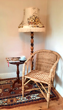 Antique Vintage Art Deco Era Cane work conservatory chair by "Perart" Circa 1921