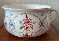 Vintage Crown Devon (S Fielding & Co) Porcelain Chamber Pot