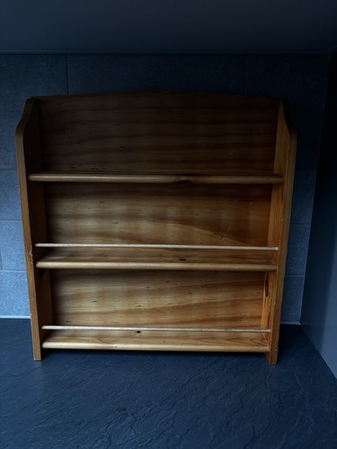 Vintage solid pine spice - solid, rack