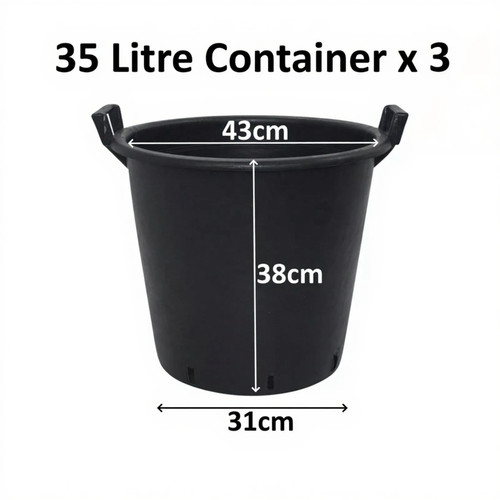 Litre plant tree pot - x,