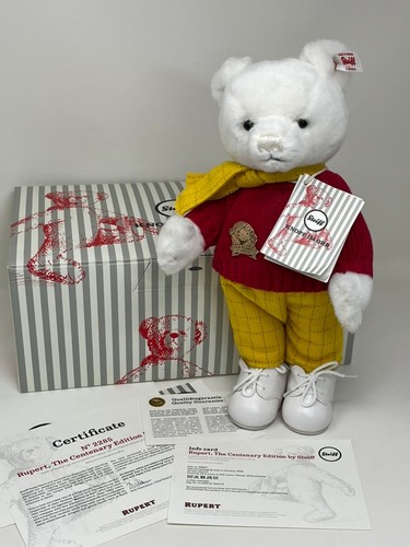 Steiff rupert the bear - steiff, pin
