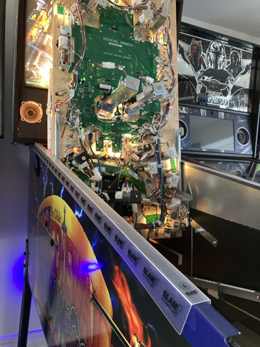 Slam pinball machine artblade - machine,