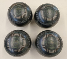 Henselite Lawn Bowls Set of 4