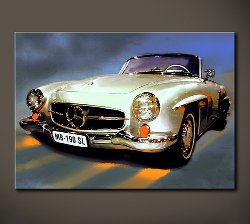 Mercedes 190 w121 picture - mercedes, sl