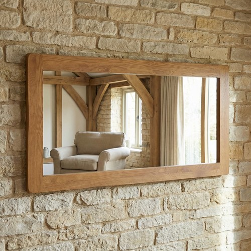 Large wall mirror - large, rustic