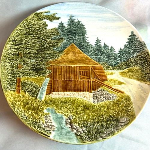 German majolica bas - bas, relief