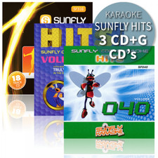 Sunfly Karaoke Hits Triple CDG