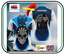 DART SHIRT PERSONALISED - WE PRINT YOUR NAME -  EXCELLENT GIFT - UK SELLER