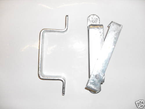 Galvanised slip rail bracket - rail,