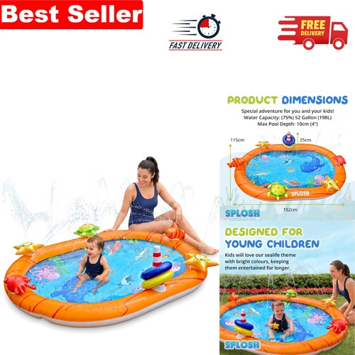 Safe inflatable sealife splash - safe,