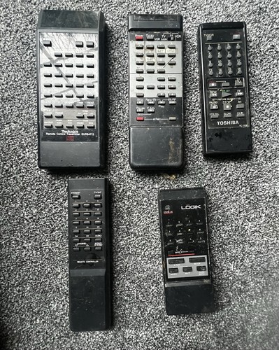 Vintage remotes - tv,