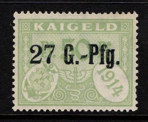Germany 1914 dock fee - germany,