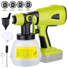 1000ML Cordless Paint Sprayer Electric Spray Gun For Ryobi 18V Li-ion Battery