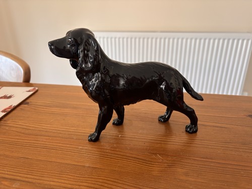 Beswick black cocker - cocker, spaniel
