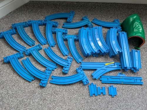 Tomy blue trackmaster - blue, track