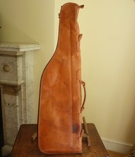 Leather gun case bag Leg of