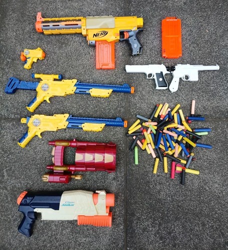 Nerf gun bundle - gun,