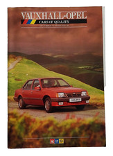 Vauxhall Opel Nova Astra Cavalier Manta Carlton Senator Dec 85-Feb 86 Brochure