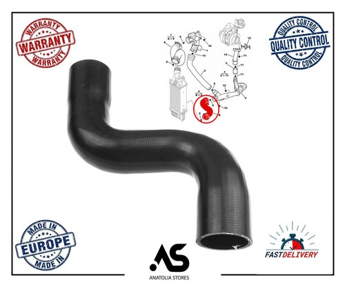 Intercooler pipe turbo - intercooler, hose