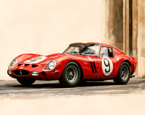 Ferrari 250 gto wall - 250,