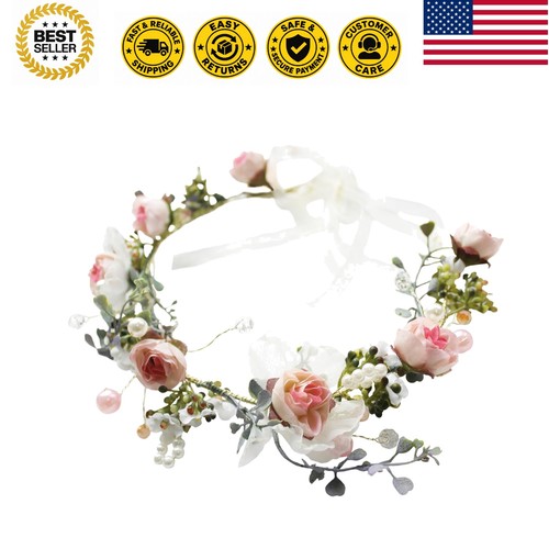 Floral halo boho flower - floral,