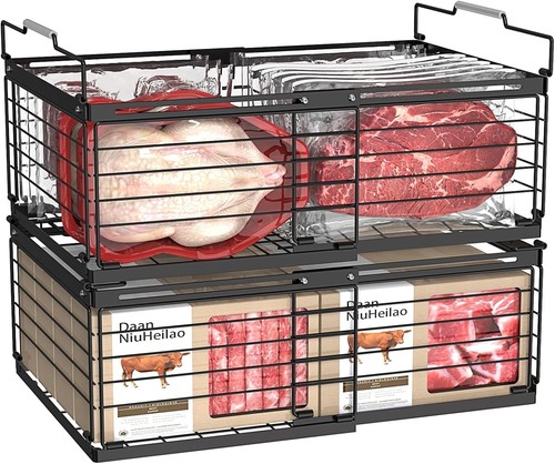 Freezer organizer bins packs - 2,