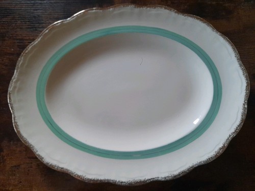 Alfred meakin large green gold - alfred,