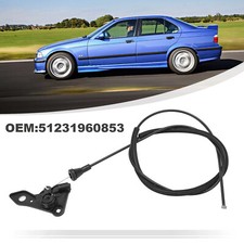 Bonnet Hood Release Cable Rod For BMW 3 Series E36 318i 328i 325i 51231960853