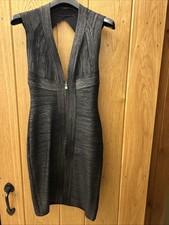 HERVE LEGER Black And Silver